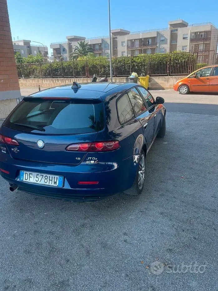 Usata Alfa Romeo 159 150 CV (110 kW) 2008 Blu Station wagon