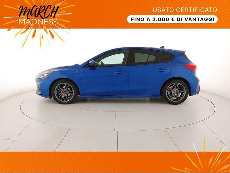 Usata Ford Focus ST-Line 120 CV (88 kW) 2021 Blu Berlina