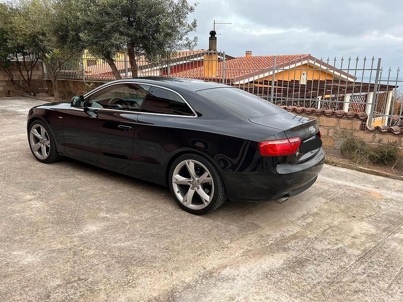 Usata Audi A5 S-Line 240 CV (176 kW) 2010 Nero Coupé