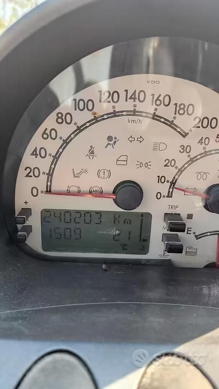 Usata Fiat Multipla 120 CV (88 kW) 2008 Blu Monovolume