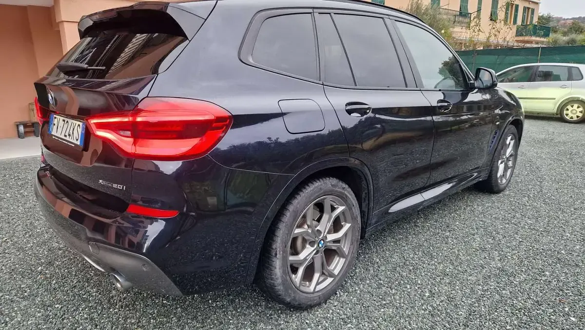 Usata BMW X3 M Sport 184 CV (135 kW) 2019 Blu/azzurro SUV