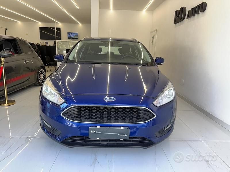 Usata Ford Focus Titanium X 120 CV (88 kW) 2015 Blu Station wagon
