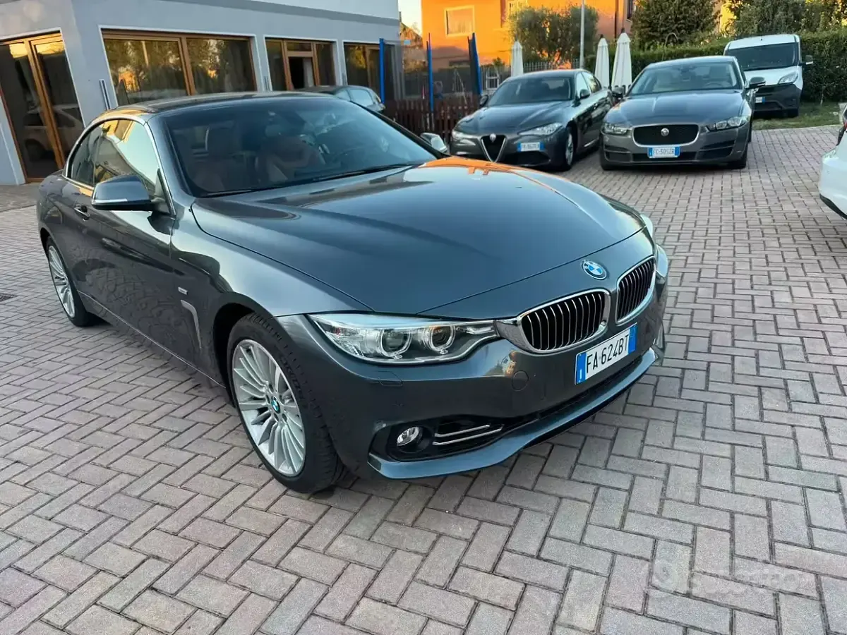 Usata BMW 435 Luxury Line 313 CV (230 kW) 2015 Grigio Cabrio