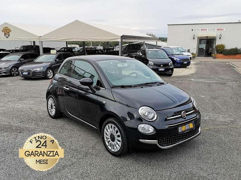 Usata Fiat 500 Lounge 69 CV (50 kW) 2017 Nero Berlina