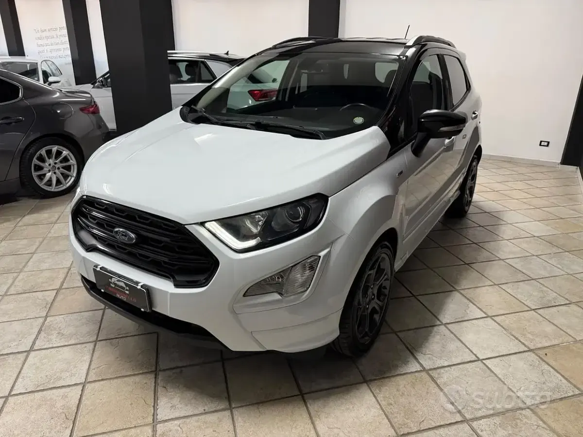 Usata Ford Ecosport ST-Line 99 CV (72 kW) 2019 Bianco SUV