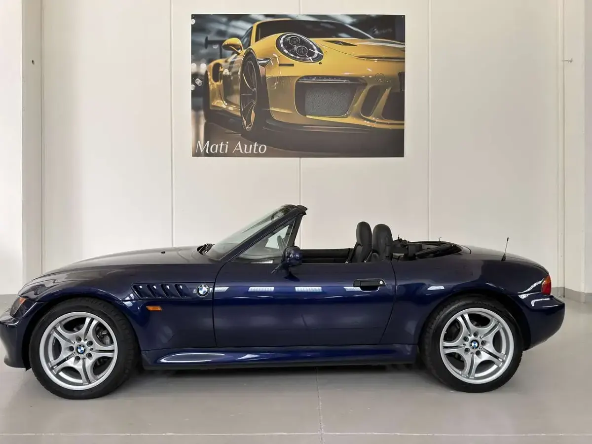 Usata BMW Z3 140 CV (102 kW) 1998 Blu/azzurro Cabrio
