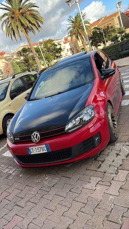 Usata VW Golf VII GTI 211 CV (155 kW) 2012 Rosso Berlina