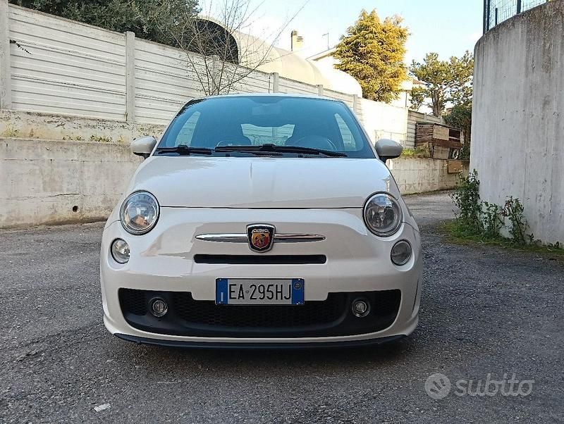 Usata Abarth 500 2011 Bianco Utilitaria