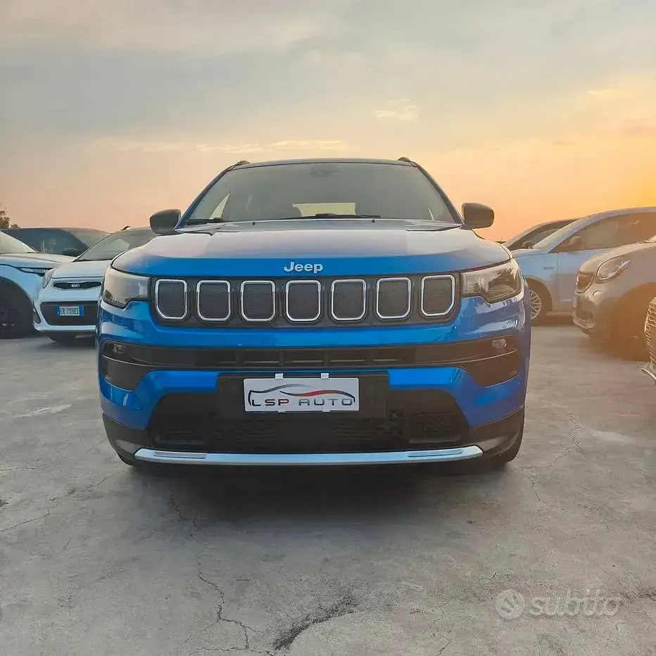 Usata Jeep Compass 131 CV (96 kW) 2021 Blu SUV