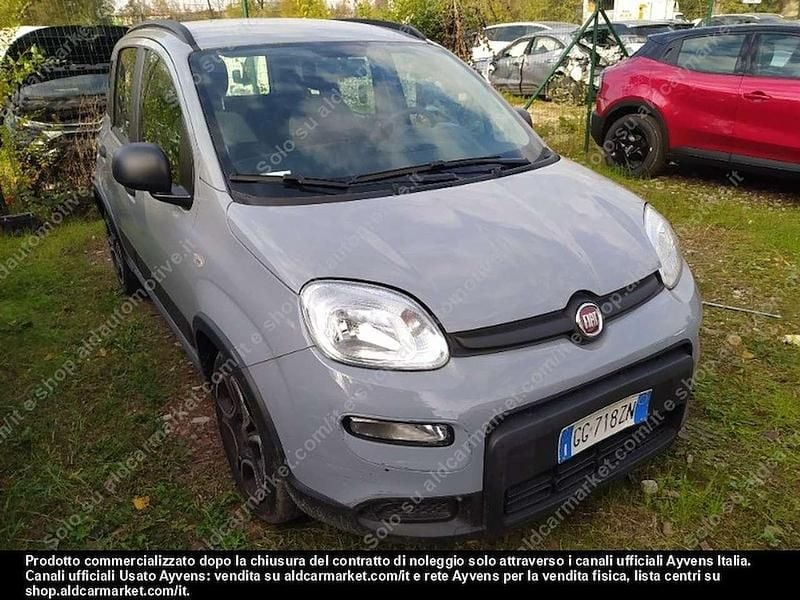 Grigio moda Usata 2021 Fiat Panda City Life Due volumi | 10.500 € (Buon prezzo) - Immagine 1/4