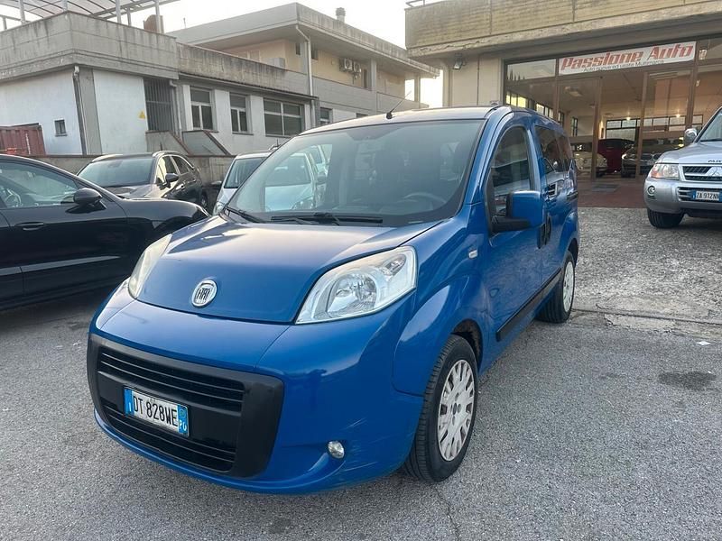 Käytetty Fiat Qubo Dynamic 75 HP (55 kW) 2009 Sininen Tila-auto