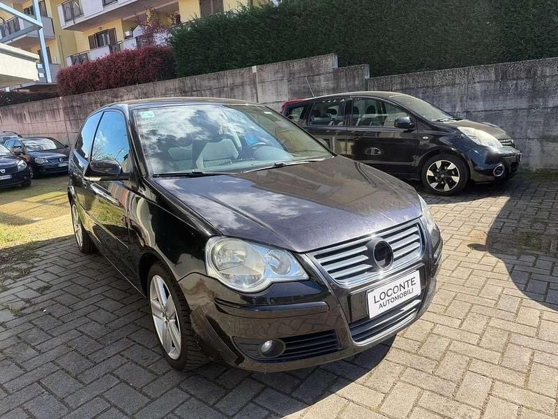 Usata VW Polo Sportline 80 CV (58 kW) 2008 Nero Utilitaria