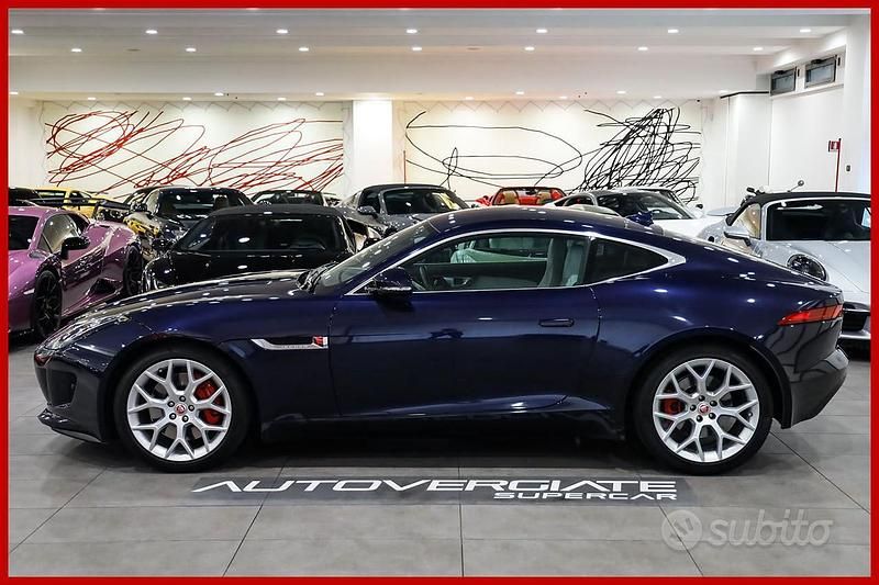 Usata Jaguar F-Type 340 CV (250 kW) 2017 Blu Coupé