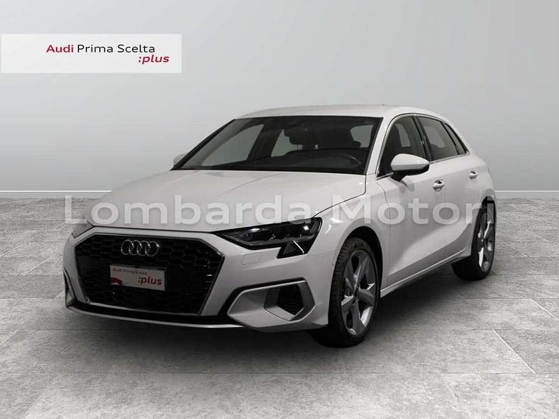 Bianco ibis Usata 2023 Audi A3 Advanced Tre volumi | 26.800 € (Buon prezzo) - Immagine 1/4