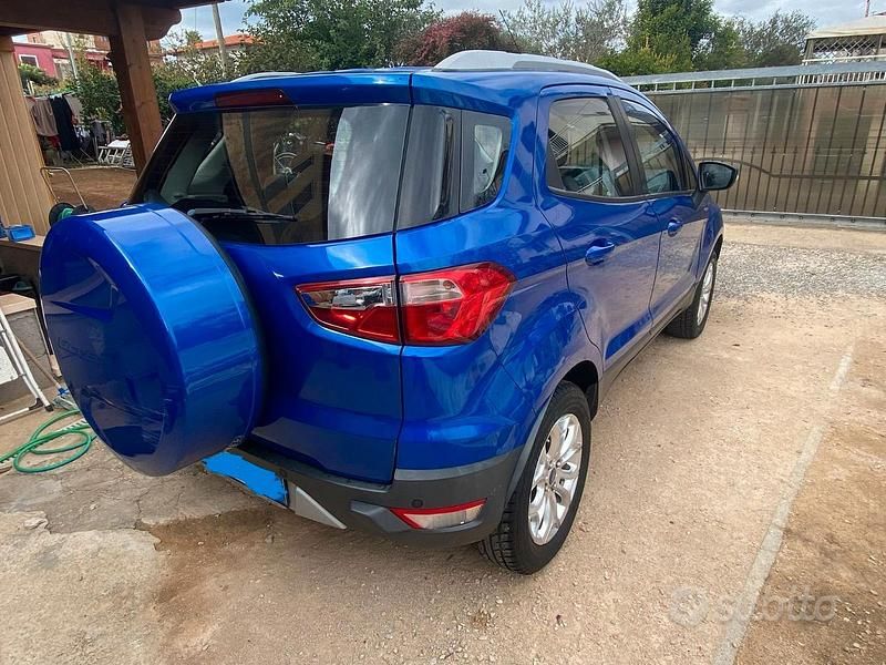 Usata Ford Ecosport 90 CV (66 kW) 2015 Blu SUV