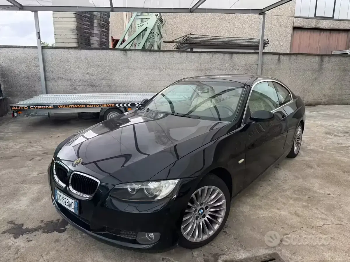 Usata BMW 320 177 CV (130 kW) 2007 Nero Coupé