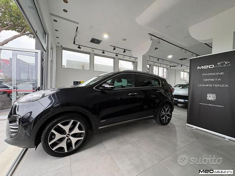 Usata Kia Sportage GT-Line 185 CV (136 kW) 2018 Nero SUV