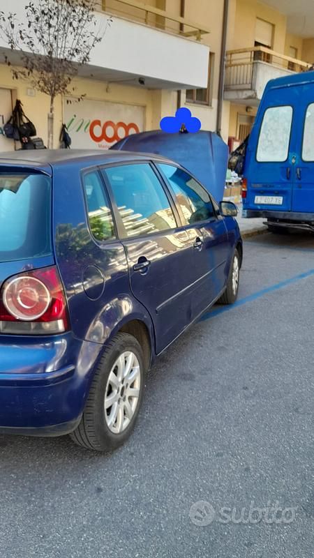 Usata VW Polo 101 CV (74 kW) 2006 Blu Utilitaria