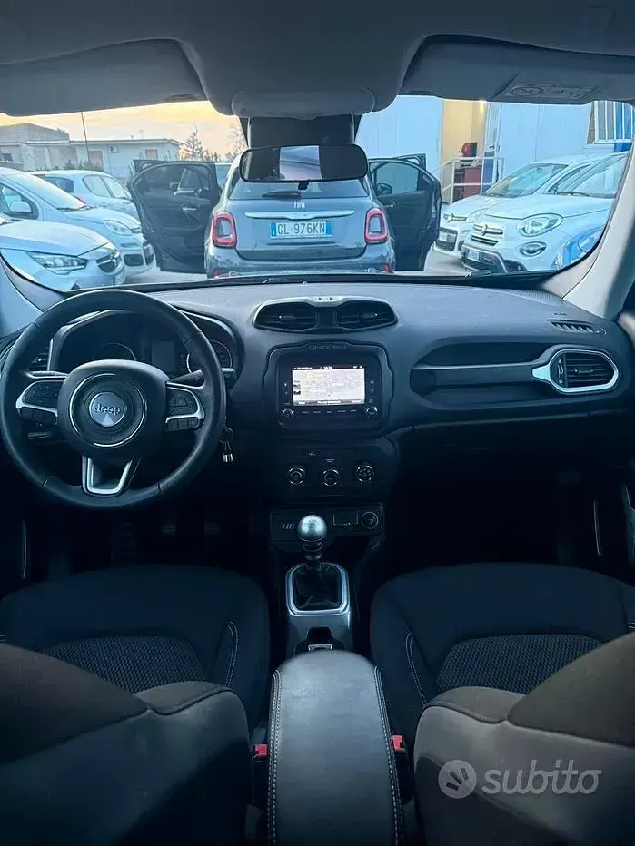 Usata Jeep Renegade Limited 140 CV (102 kW) 2019 Blu SUV