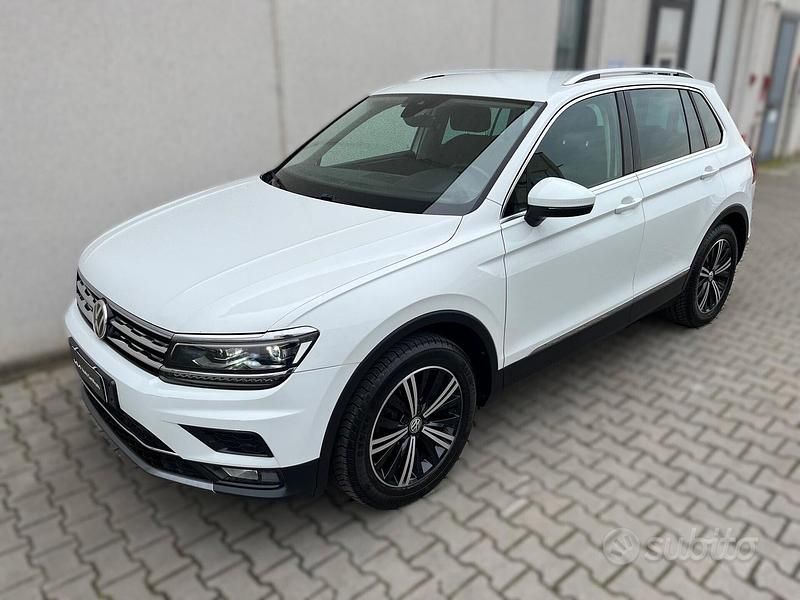 Usata VW Tiguan Style 150 CV (110 kW) 2019 Bianco SUV
