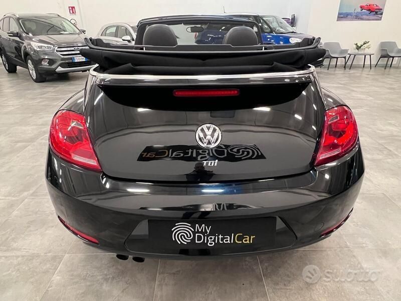 Brugt VW Beetle Cabriolet Sport 140 HK (102 kW) 2013 Sort Cabriolet