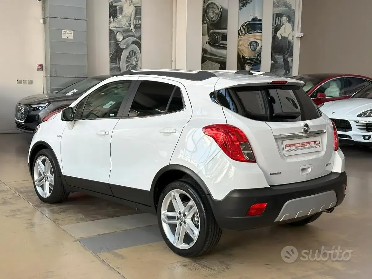 Usata Opel Mokka Cosmo 140 CV (102 kW) 2016 Bianco SUV