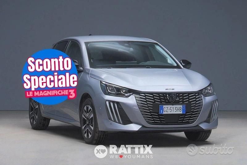 Usata Peugeot 208 Allure 110 CV (80 kW) 2025 Grigio artense Utilitaria