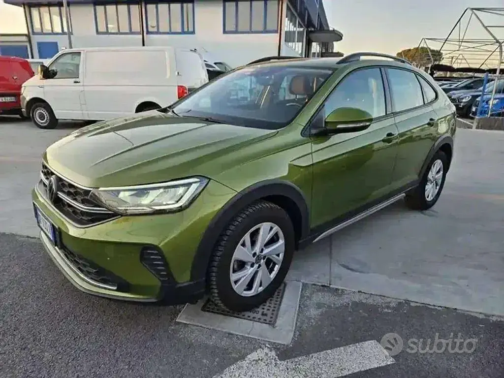 Usata VW Taigo Life 95 CV (69 kW) 2022 Visual green metallizzato SUV