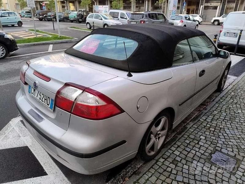 Begagnad Saab 9-3 Cabriolet Vector 175 HK (128 kW) 2004 Silver Cab