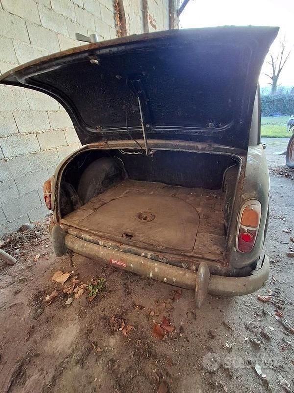 Usata Fiat 1100 1950 Nero Berlina