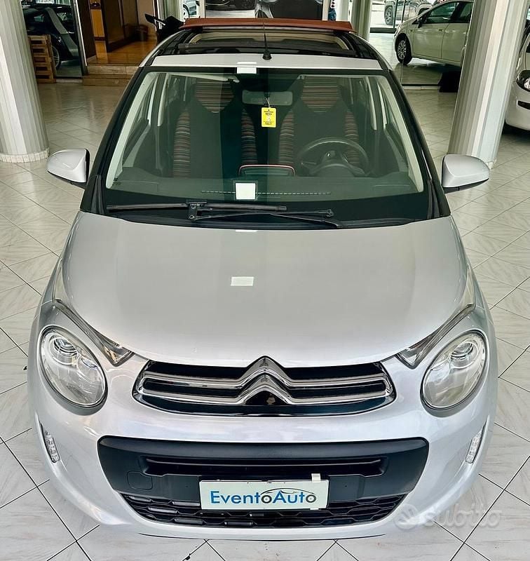 Usata Citroën C1 PureTech 82 CV (60 kW) 2015 Argento Utilitaria