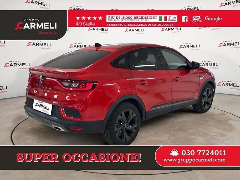 Usata Renault Arkana RS Line 142 CV (104 kW) 2022 Rosso SUV