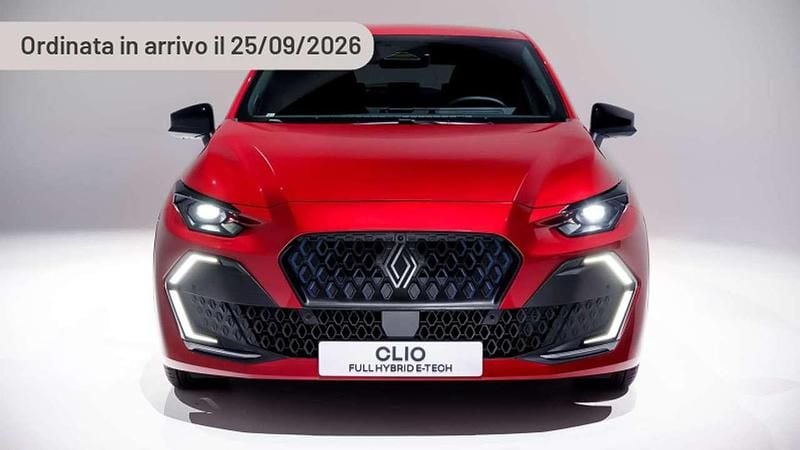 Nuova Renault Clio V Techno 158 CV (116 kW) 2025 Argento Berlina