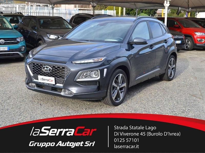 Grigio Usata 2020 Hyundai Kona SUV | 14.900 € (Buon prezzo) - Immagine 1/4