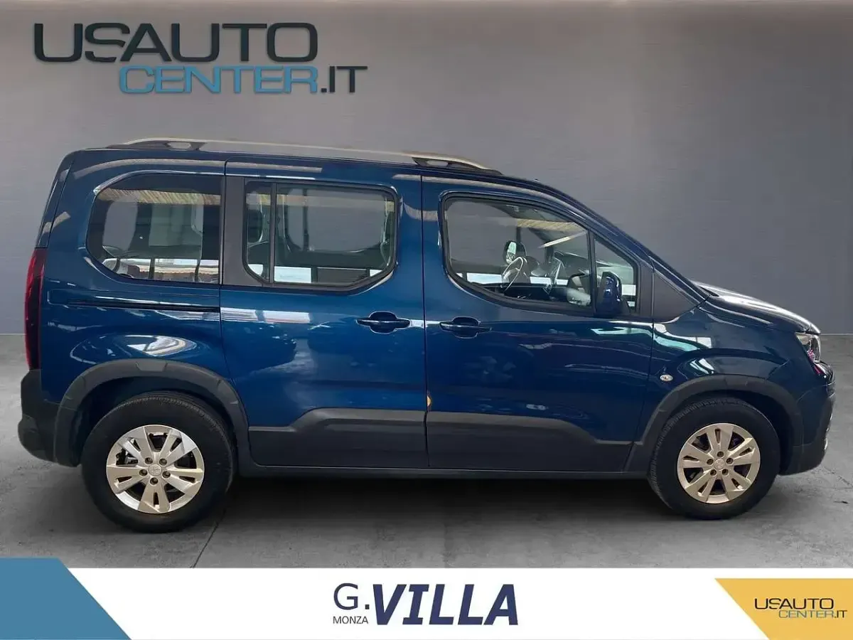 Usata Peugeot Rifter Allure 131 CV (96 kW) 2019 Blu/azzurro Monovolume