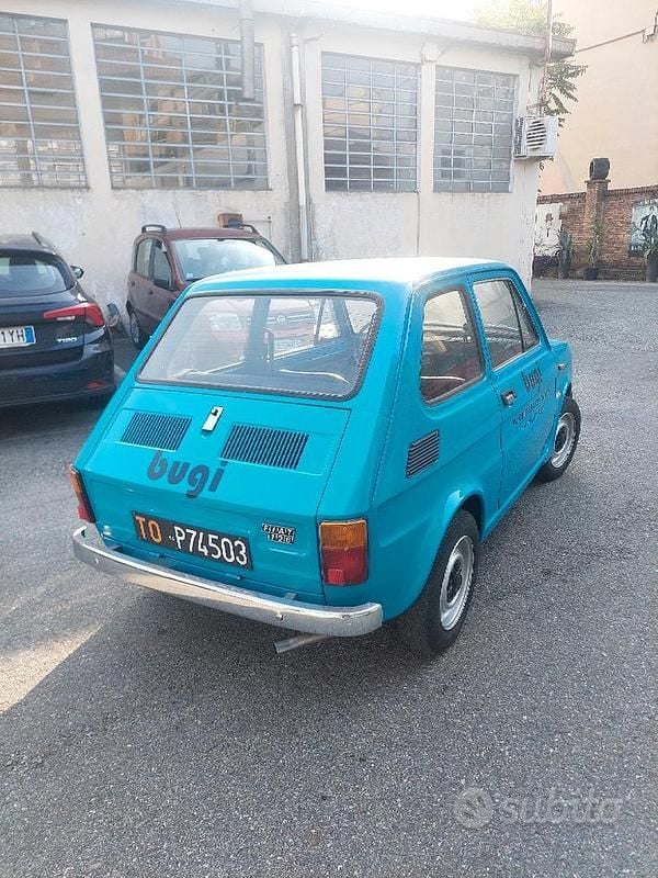 Usata Fiat 126 1970 Blu Utilitaria
