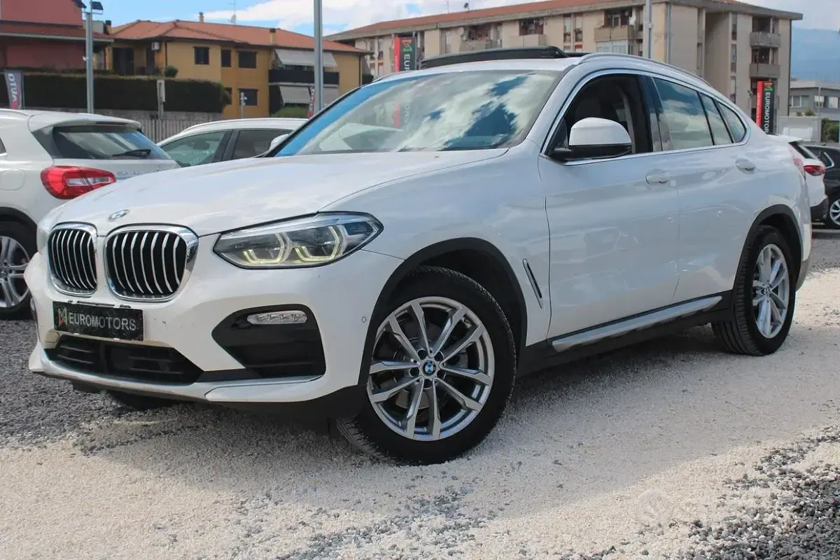 Usata BMW X4 M Sport 190 CV (139 kW) 2019 Bianco SUV