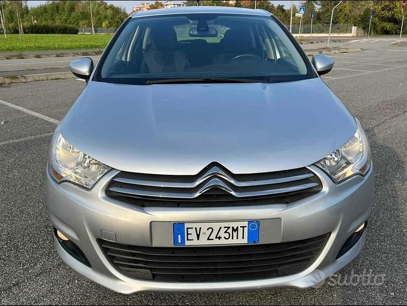 Usata Citroën C4 95 CV (69 kW) 2014 Nero Utilitaria