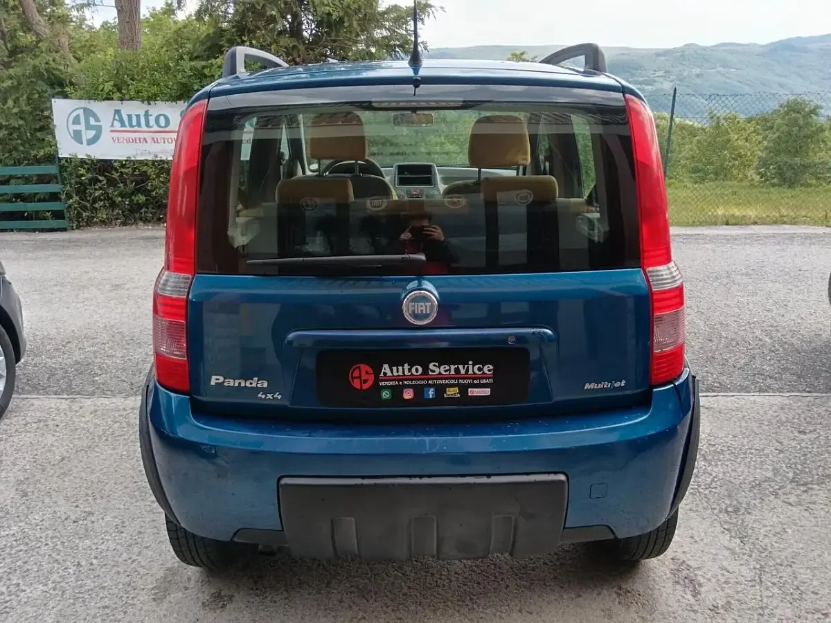 Usado Fiat Panda 4x4 Climbing 69 CV (50 kW) 2006 Azul Utilitario