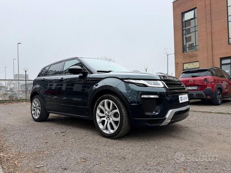 Usata Land Rover Range Rover evoque SE Dynamic 150 CV (110 kW) 2017 Verde SUV