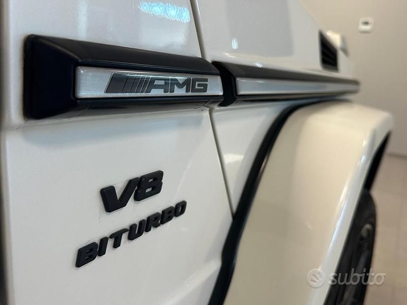 Usata Mercedes G63 AMG AMG 544 CV (400 kW) 2013 Bianco SUV