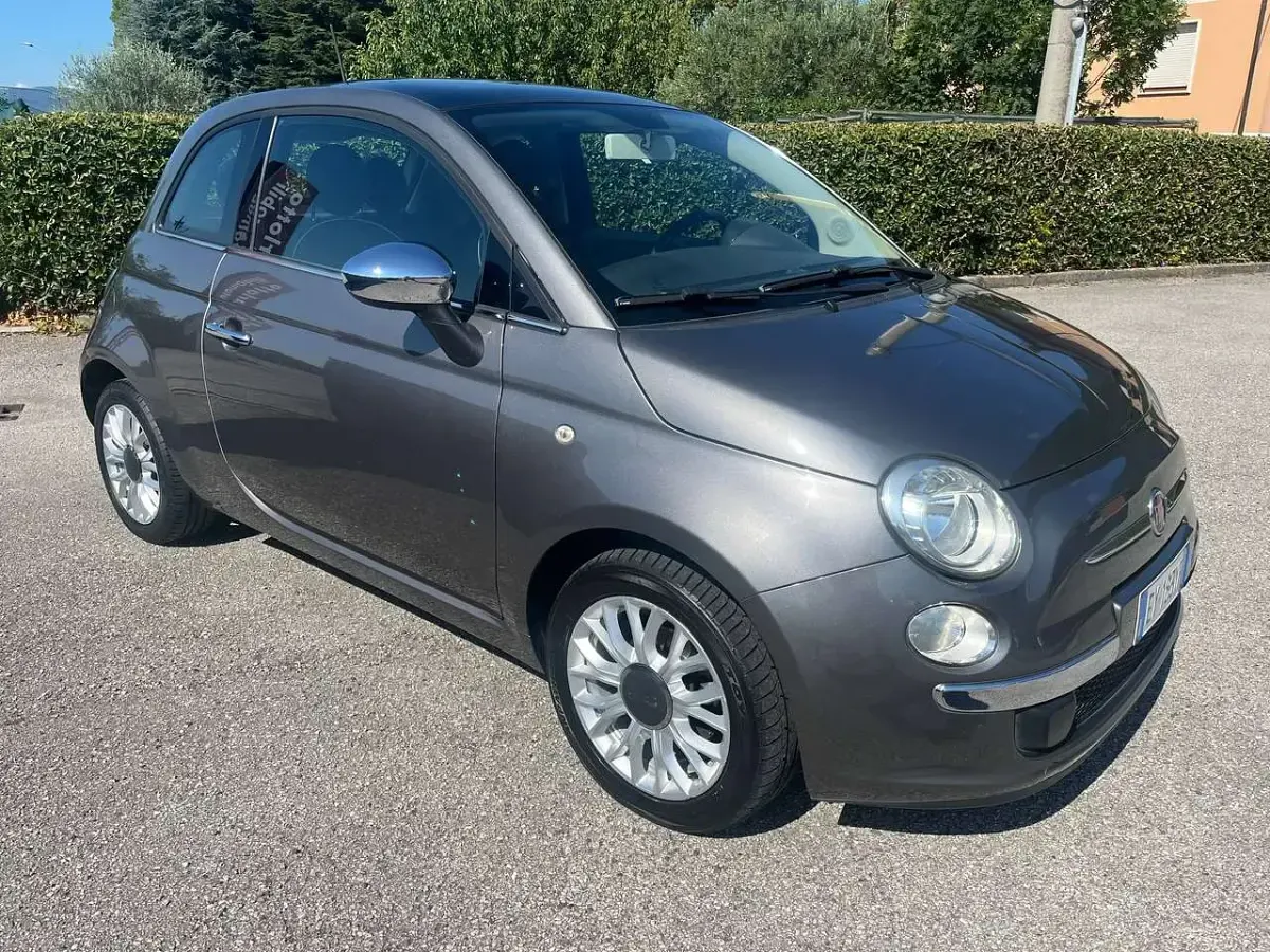 Usata Fiat 500 Lounge 69 CV (50 kW) 2015 Grigio Utilitaria