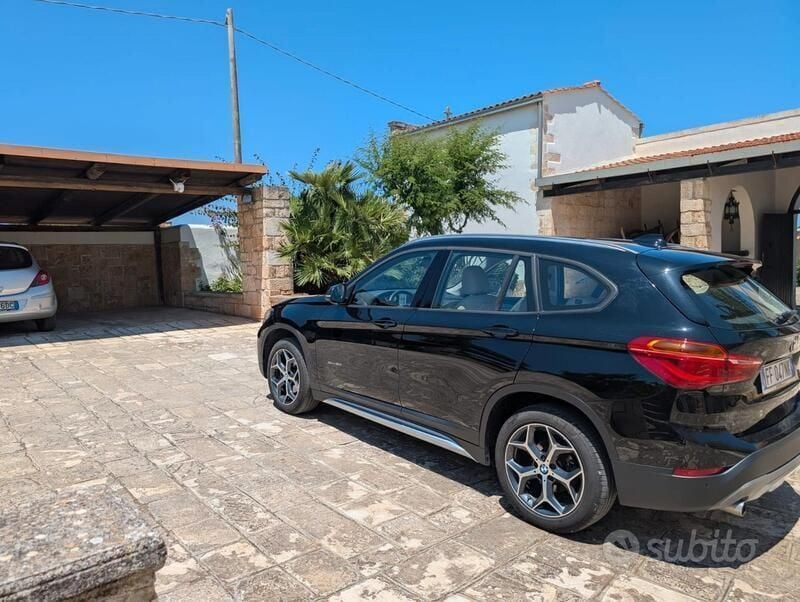 Usata BMW X1 150 CV (110 kW) 2016 Nero SUV