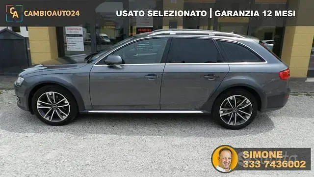 Usata Audi A4 Allroad Business Plus 190 CV (139 kW) 2014 Grigio Station wagon