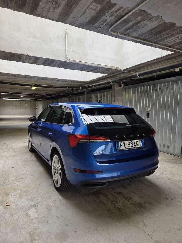Usata Skoda Scala Style 116 CV (85 kW) 2019 Blu Utilitaria