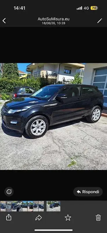 Usata Land Rover Range Rover evoque Prestige 150 CV (110 kW) 2012 SUV