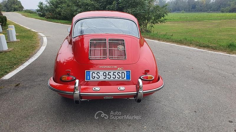 Usata Porsche 356 95 CV (69 kW) 1964 Rosso Coupé