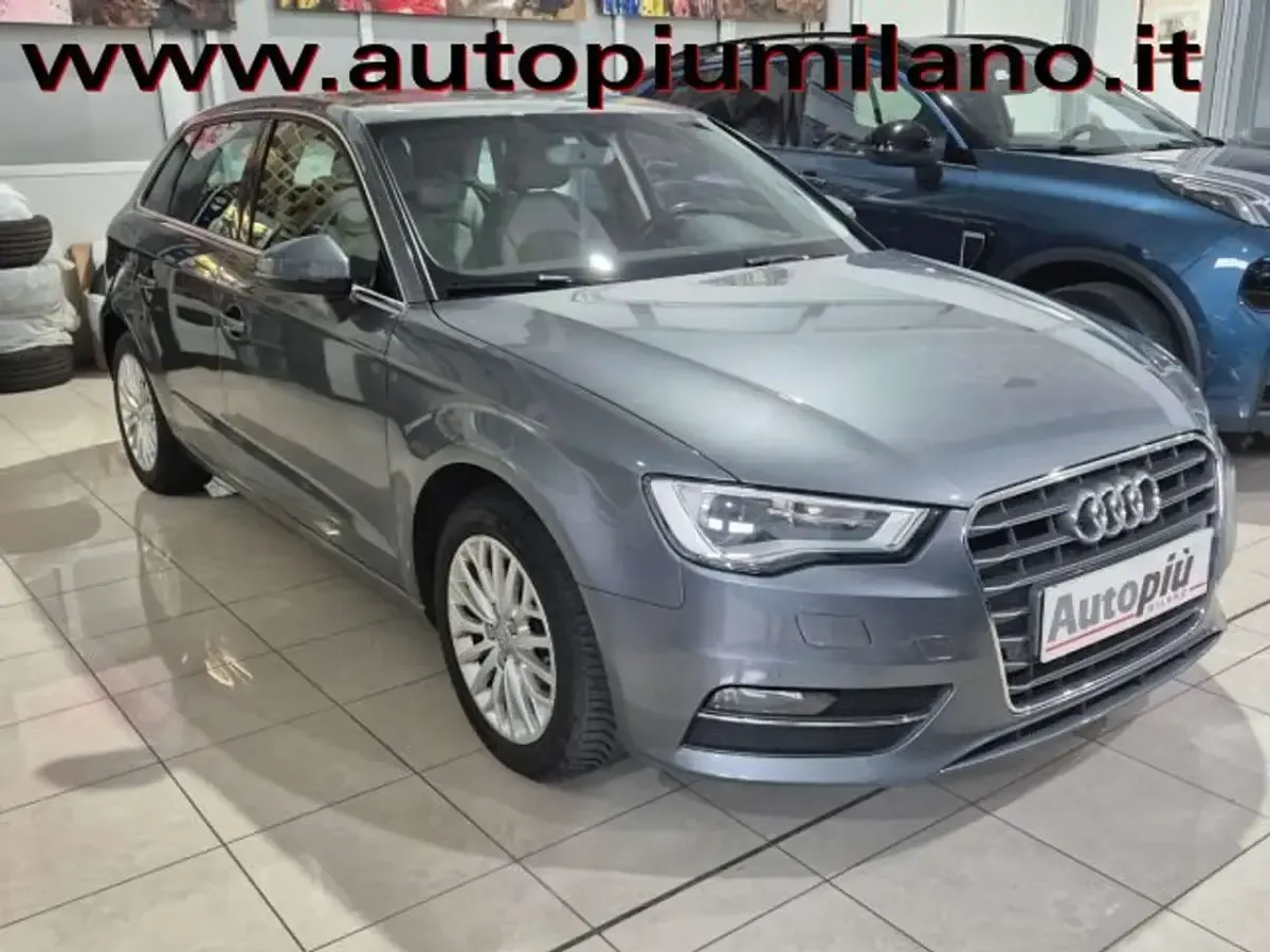 Usata Audi A3 Ambition 125 CV (91 kW) 2015 Grigio Berlina