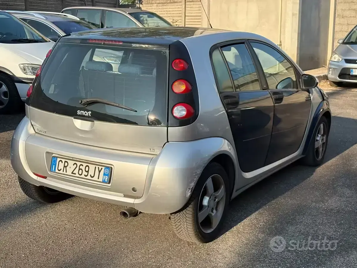 Usata Smart ForFour Passion 95 CV (69 kW) 2004 Blu Utilitaria