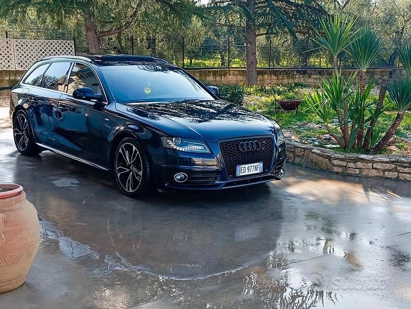 Usata Audi A4 S-Line 170 CV (125 kW) 2010 Blu Station wagon